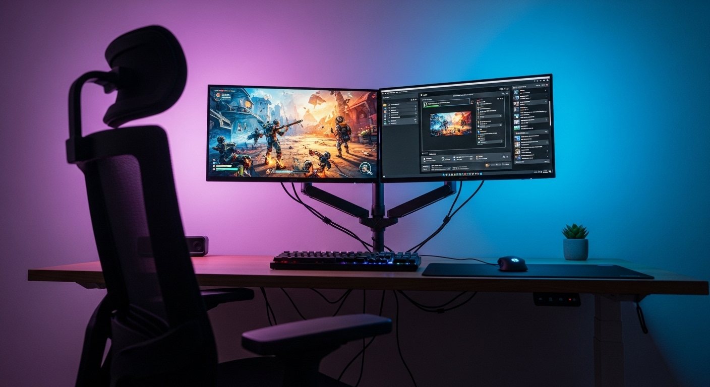 Illustration | 5 astuces pour créer le setup gaming de vos rêves en 2026